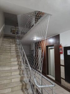 Merdiven Boşluğu Güvenlik Filesi-8